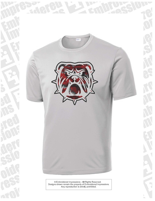 Roberts Elementary Bulldog Silver Tee