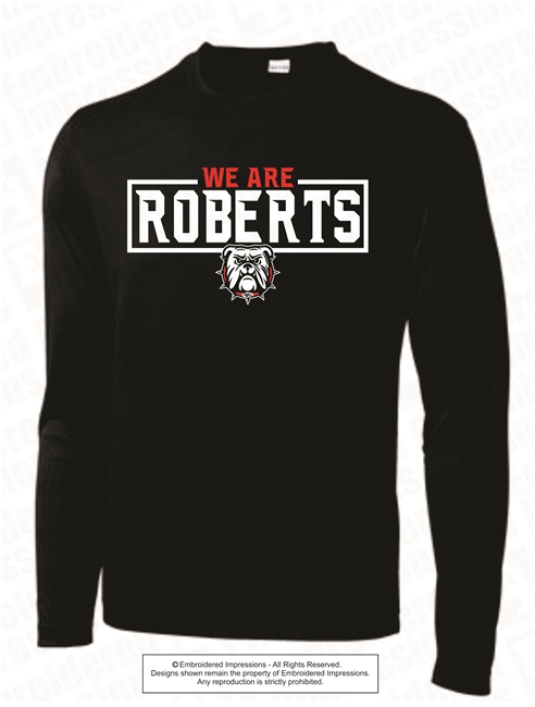 We Are Roberts Dri-Fit Long Sleeves in Black