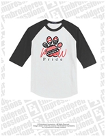 Roberts Elementary Paw Print Baseball Tee