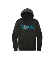 SKG JAGS Poly/Cotton Hoodie Black