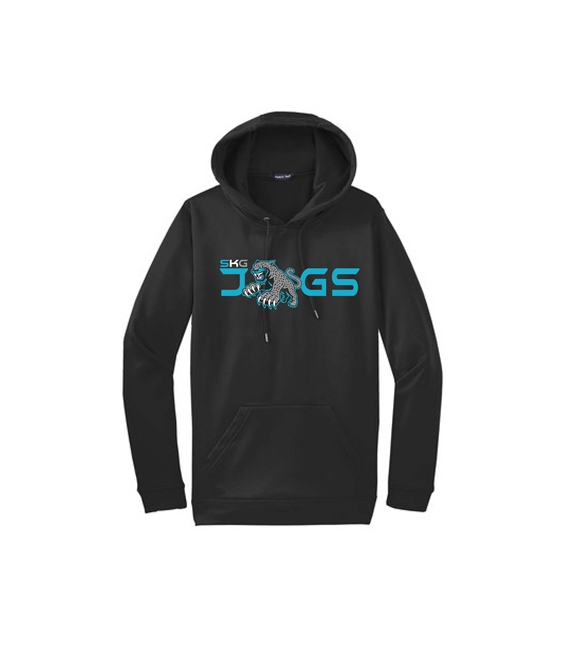 SKG JAGS Dri Fit Hoodie Black