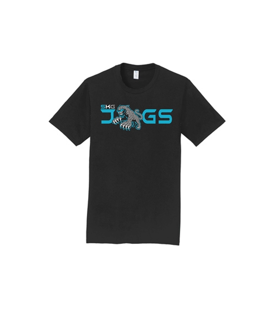 SKG JAGS Cotton Short Sleeve Tee Black