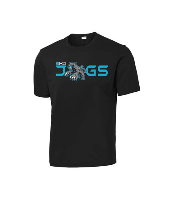 SKG JAGS Dri Fit Short Sleeve Tee Black