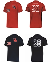 Swayze Crazies Rebels Practice Jersey Replica Red or Navy