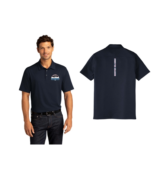 Swayze Crazies Navy Polo