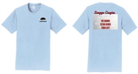 Swayze Crazies Turn Left Light Blue Tee