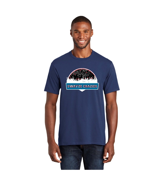 Swayze Crazies Logo Navy Tee