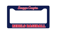 Swayze Crazies Metal License Plate Cover