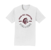 SHCA Distressed Logo Tee