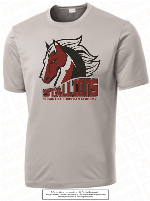 SHCA Stallions Polyester Tee