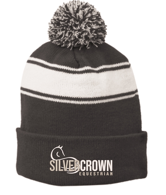 Silvercrown Equestrian Embroidered Beanie
