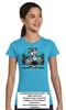 Lady Jaguar Cheerleader Tee