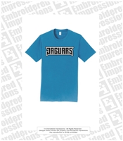 Seckinger Jaguars Sapphire Text Tee