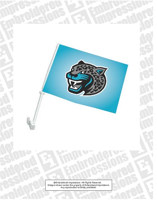 Seckinger Jaguars Car Flag
