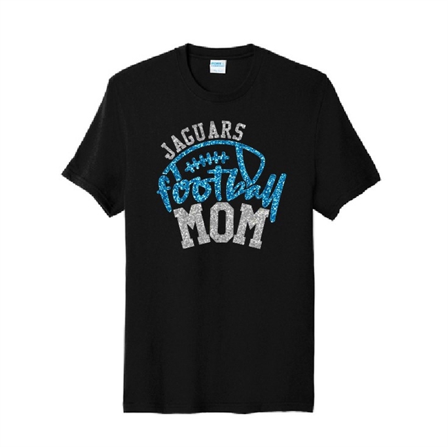 Seckinger Football Mom Glitter Tee