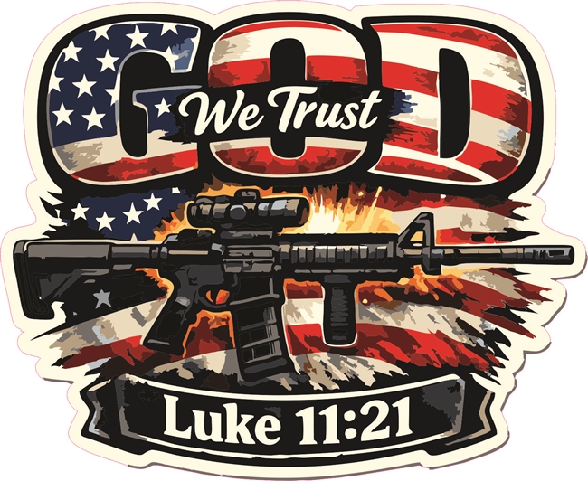 In God We Trust Decal