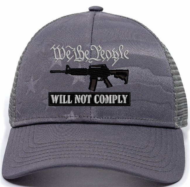 2nd Amendment "We Will Not Comply" Cap