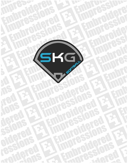 Seckinger SKG Softball Diamond Magnet