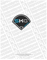 Seckinger SKG Softball Diamond Sticker