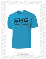 Seckinger Softball Atomic Blue Tee