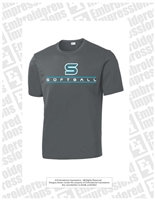 Seckinger Softball Iron Grey Tee