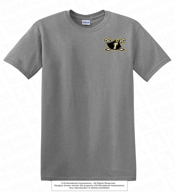 T Raiders Hat Logo Fine Jersey Tee