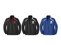 Viper Club of Georgia Embroidered Logo 1/2 Zip Wind Shirt