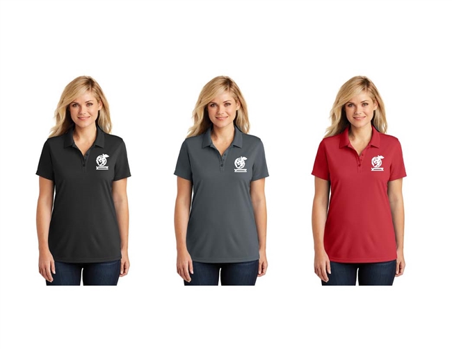 Viper Club of Georgia Embroidered Logo Ladies Dry Zone Polo