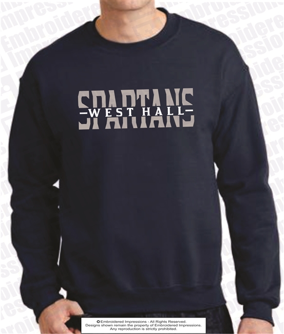 Split Spartans Sweatshirt