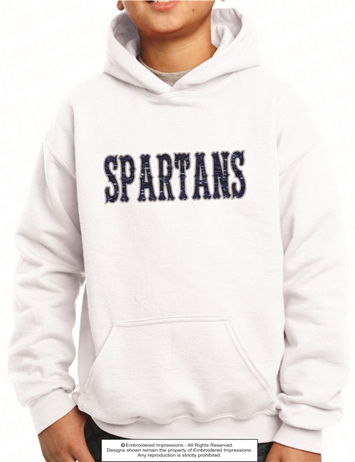 Glittered Spartans Hoodie