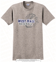 West Hall Baseball Cotton Tee