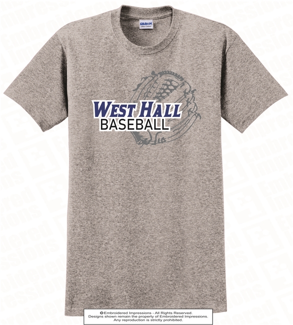 West Hall Baseball Cotton Tee