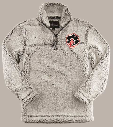 JC Paw Print Sherpa