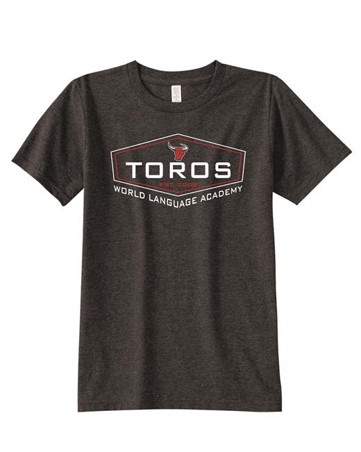 TOROS Ringspun Dark Grey Heather Tee