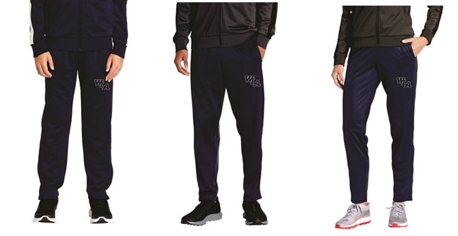 WLA Tricot Track Jogger Tapered leg in Navy