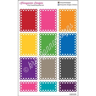 Full Box Scallops - Rainbow Set of 12
