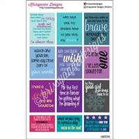 Princess Quote Stickers - Set 2