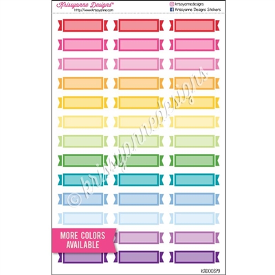 Double Sided Flags - Rainbow with Overlay - Set of 39