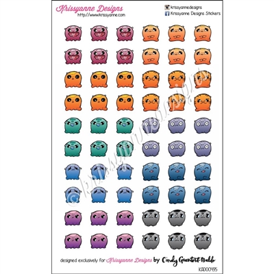 Adorable Monster Sampler Set 4 - Set of 60