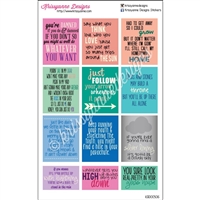 Lyric Stickers - Country Music Inspired - Set 1
