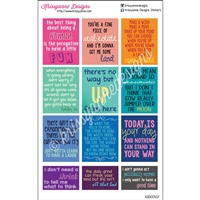 Lyric Stickers - Country Music Inspired - Set 2