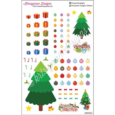 Create Your Own Christmas Tree Sticker Set