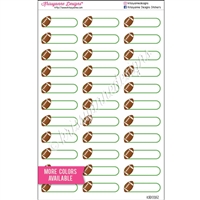 Football Event Stickers - Set of 33