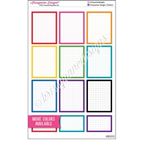 Full and Half Box Small Grid Outline - Set of 12
