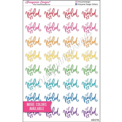 Nailed It Splash - Set of 32