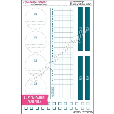 Customized Monthly Note Page Essentials