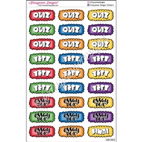 School Doodle Event Stickers - Assignments / Tests - Set of 27