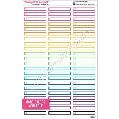 Simple Checklist Small Event - Set of 66
