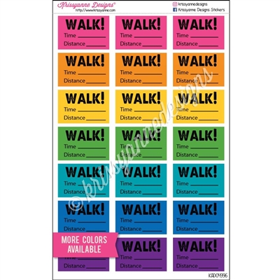 Half Box WALK! - Set of 21