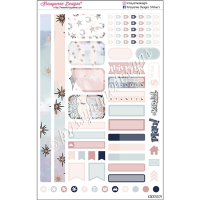 KAD Personal Weekly Planner Set - Starry Night